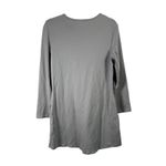 Prairie Underground Airstream Tunic Top Grey Pockets Organic Cotton Women Medium Gray Photo 4