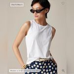 J.Crew  Pima cotton muscle tank top Photo 1
