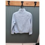 Vineyard Vines  Womens Sherpa Pullover Quarter Zip Whale Logo Blue XS Photo 3