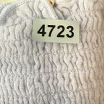 STARK Smocked Mini Skirt Women's Size Small Lavender Purple Cotton Blend Gauze Photo 7