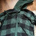 American Eagle  Cozy Cabin Oversized Hoodie Flannel Photo 2