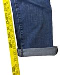 Levi Strauss & CO. Classic Straight‎ Leg Blue Denim Jeans Women Size 34 Cuffed Photo 5