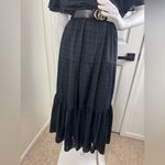 Ralph Lauren Lauren  Shadow-Gingham Belted Cotton-Blend Dress.  B10 Photo 4
