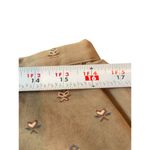 VTG 90s Y2K Nouveau Monde Tan South Western Pattern Faux Suede Long Skirt XL Photo 9