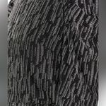 Aidan Mattox 🍒SIZE 0 XS 🍒BLACK & SILVER METALLIC WRAP PARTY DRESS THE REAL REAL Photo 3