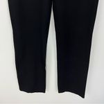Betabrand  Straight Leg Classic Dress Pant Yoga Pants Black Size Medium Photo 5