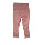 No Boundaries  Womens High waisted Mid rise‎ Button Front Ankle Jeans Pink Size 7 Photo 1