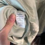 Lulu’s Always Celebrating Sage Green Satin Off Photo 9