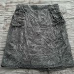 La Petite Francaise Jupe Lori light grey lace lined skirt size 42 Made in France Gray Photo 0