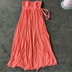 David's Bridal david’s bridal style-your-way 6 tie long mesh bridesmaiu dress Photo 2