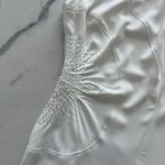 ALC Frank A.L.C. Kaia Gathered Sleeveless Midi Dress Off White Size 6 Feminine modest Chic Photo 8