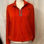 Nike Women's Bright Red Half-Zip Sweatshirt Photo 3