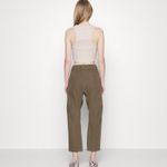 Rag and Bone  Utility Leyton Workwear Cotton Cropped Pants Photo 3