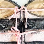 Edikted  Womens Whimsigoth Coquette Cara Sheer Lace Open Back Top Size XS Photo 7