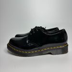 Dr. Martens  1461 Women's Leather Oxford Shoes in Black Distressed Patent Photo 1