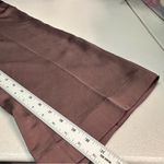 Nic+Zoe  Wide Leg Satin Pants in Rich Brown Photo 3