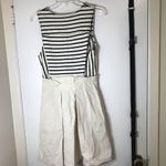 Derek Lam 10 Crosby Black Cream Stripe Tank dress Photo 7