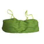 Zaful Green Convertible Textured Bikini 2 Piece Cheeky Bathing Suit Sz 4 NEW Photo 1