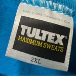 Tultex VTG  Crewneck Sweatshirt 1993 Softball Alaska 1st place Made USA blue Photo 2