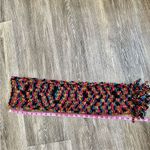 Westbound Vintage Rainbow Chenille Loop Textured Boucle Scarf Photo 3