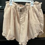 Walmart tan ruffle shorts Photo 0