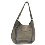 The Sak  Sequoia Hobo Purse Slate Crochet Leather Handbag Photo 1