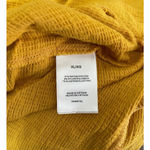 Adrianna Papell Women's Blouse XL Yellow Photo 6