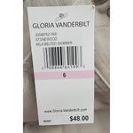 Gloria Vanderbilt  Mila Belted Skimmer Short Capri Jeans Women's Size 6 NWT Photo 7