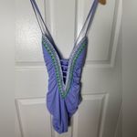 Becca Fiesta Plunge One Piece Swimsuit S Photo 1