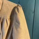 Anthropologie Idra Double Breasted Zip Jacket Blazer, Orange, Size 10 Photo 4