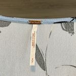 Free People  Floral V-neck Boho Pleated Front Blouse Pullover Woven Top, S Photo 2