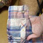 J.Crew  Pink Blue Pacey Plaid Boy Button Down Shirt 100% Cotton Size 10 Photo 8