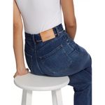 💕MOUSSY VINTAGE💕 Wide Straight Cropped Jeans ~ Dark Blue 30 NWT Photo 10