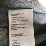 Free People Bella Moto Mid Rise Skinny Jeans Size 27 Ankle Zip Crop Fitted New Photo 12