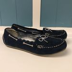Cushion Walk By Avon Flats Size 9 Women’s Navy Blue‎ Slip On Round Toe Blue Photo 4