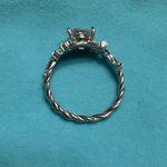 Dazzling Solid Silver 2.0ct Moissanite Ring Photo 7