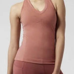 Athleta  Allyson Felix Women's V Neck Camisole Legend Fitted Tank‎ Size Large NWT Photo 0