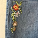 Driftwood Jeans Marilyn floral embroidered jeans size 26 Photo 6