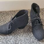 blowfish  Gray Heeled Lace Up Boots Photo 0