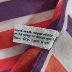 Vintage Vera Sunray Scarf Made In Japan Orange Photo 7