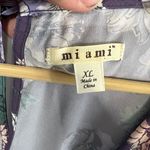 Miami Purple Lined floral mini dress size XL Photo 4