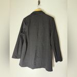Garnet Hill  Single Button Blazer Dark Gray‎ Size 14 Photo 1