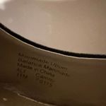 Alfani Step n Flex Peep Toe Patent Wedge Pump Heels Women's 11M Black/Gold Trim Photo 7