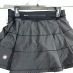 Lululemon, Pace Rival skirt, black size 4 tall Photo 11
