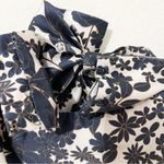 Monique Lhuillier Blue White Floral Gown
Bow Back Formal Size 4 Photo 8