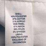 White House | Black Market WHBM Navy & White Tweed Blazer Photo 14