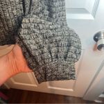 Michael Stars Black Marled Balloon Sleeve Heathered Polly Knit Square Neck Top M Photo 7