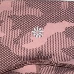 Athleta  Ultimate Stash Pocket Capri Small Pink Mauve Camo High Rise Workout EUC Photo 6