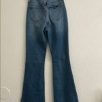 Trendy Blue Flare Jeans Size 24 Photo 3