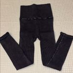 Free People NEW!  Movement HAPPINESS RUNS Ribbed BLACK High Waist Leggings XS/S Photo 1